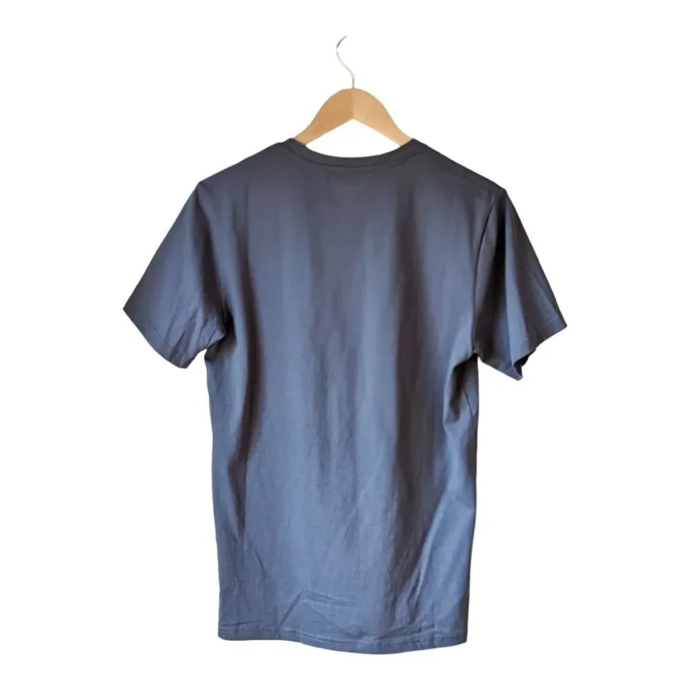 NWT Everlane Organic Cotton Crew Uniform Slim Fit Tee sz‎ S in Slate - Picture 7 of 11